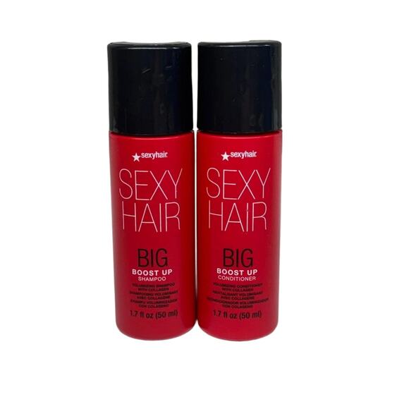 SexyHair Big Boost Up Shampoo & Conditioner 2 Pack 1.7 fl oz New - Picture 1 of 3